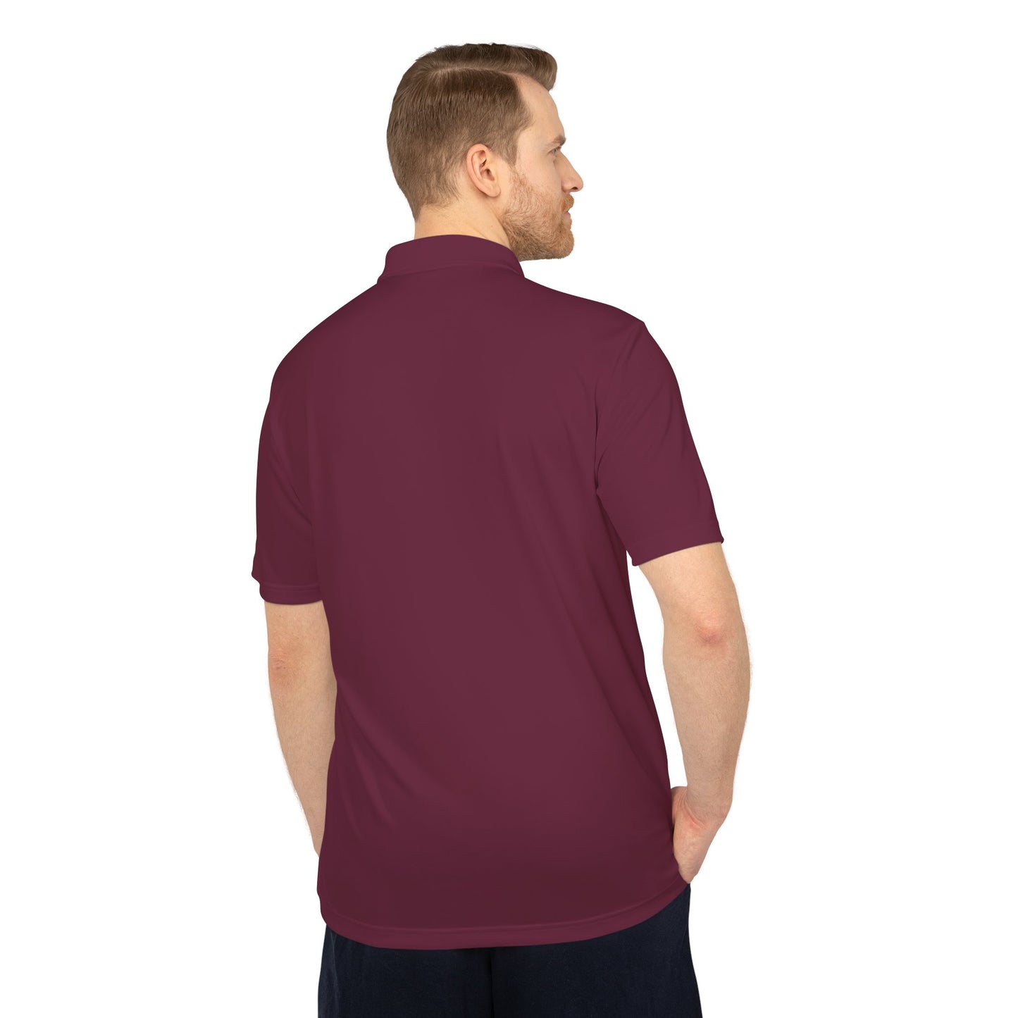 Men’s adidas Performance Polo - Fierce Custom Design