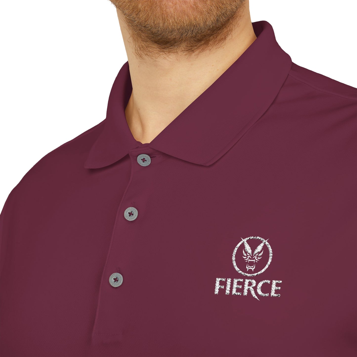 Men’s adidas Performance Polo - Fierce Custom Design