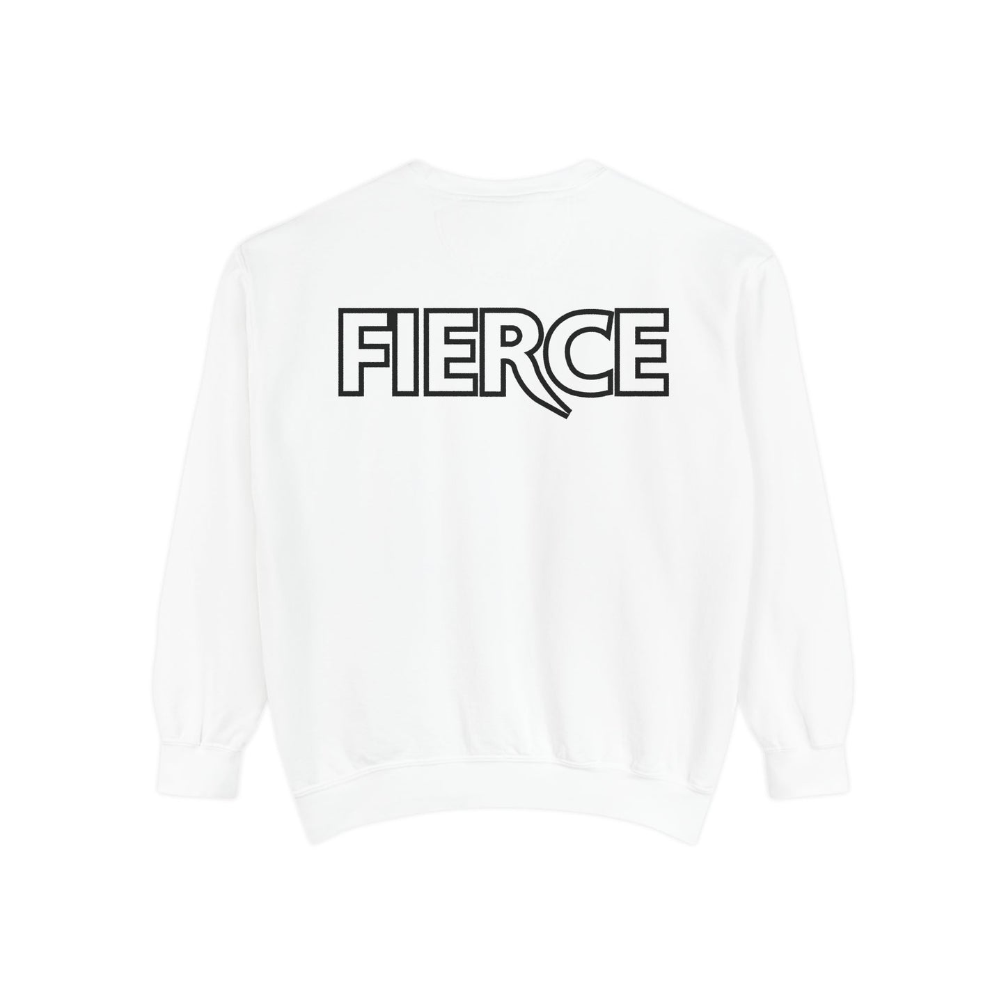 Fierce Classic Sweatshirt for Women – Black Print