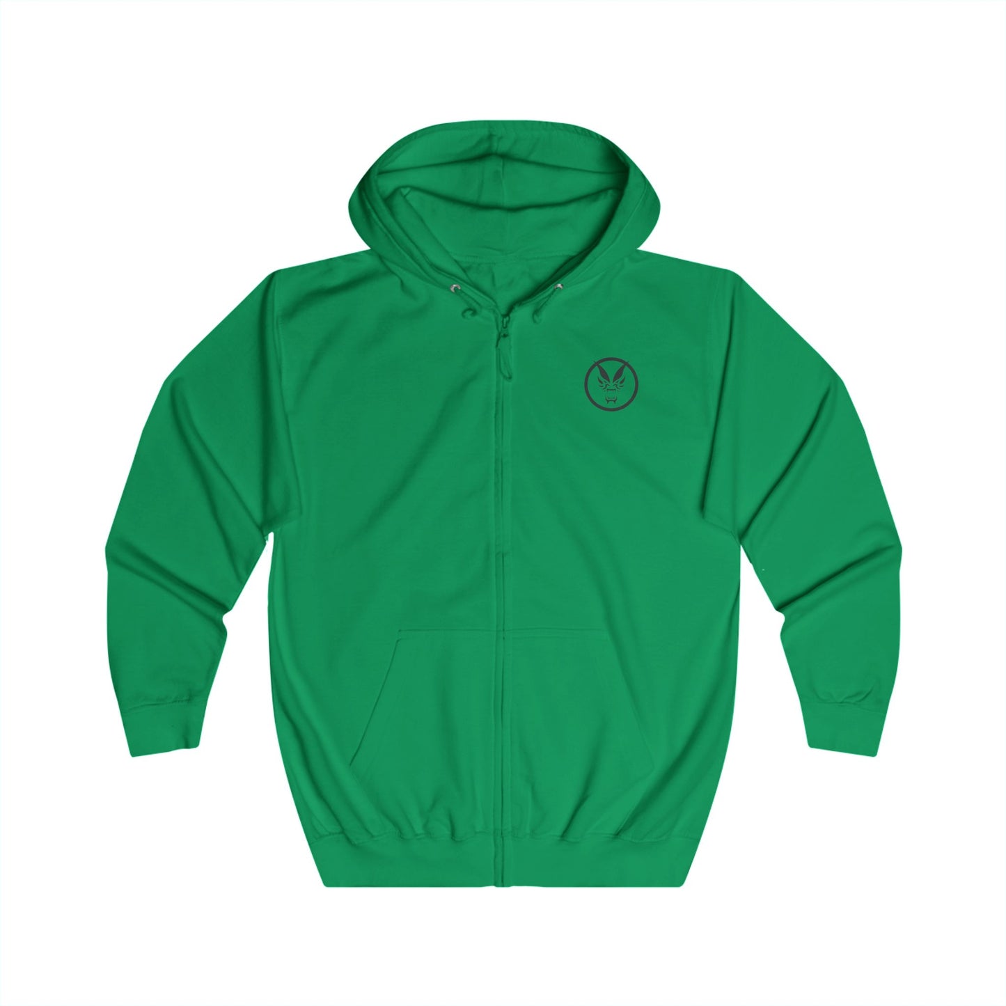 Unisex Full Zip Hoodie by Fierce – Classic Fit, All-Season Wear