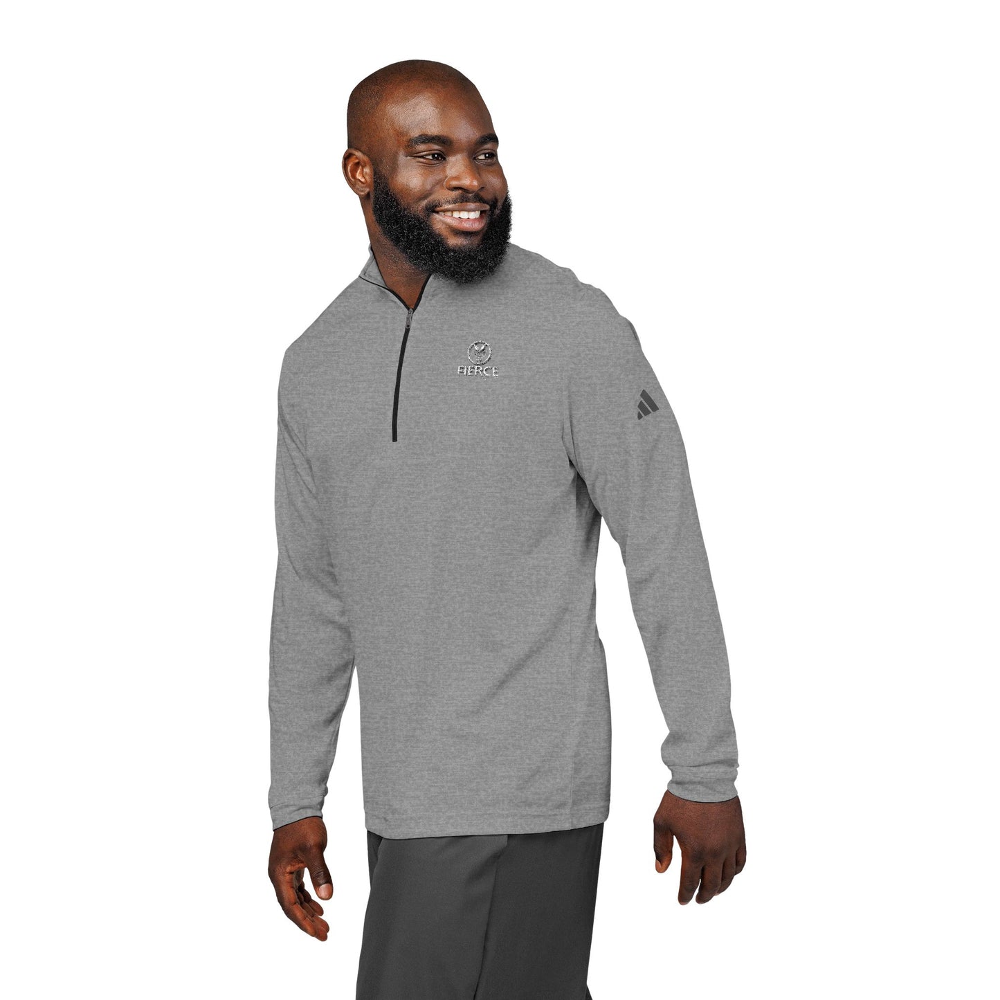 Men’s adidas Quarter-Zip Pullover – Fierce Custom Embroidered