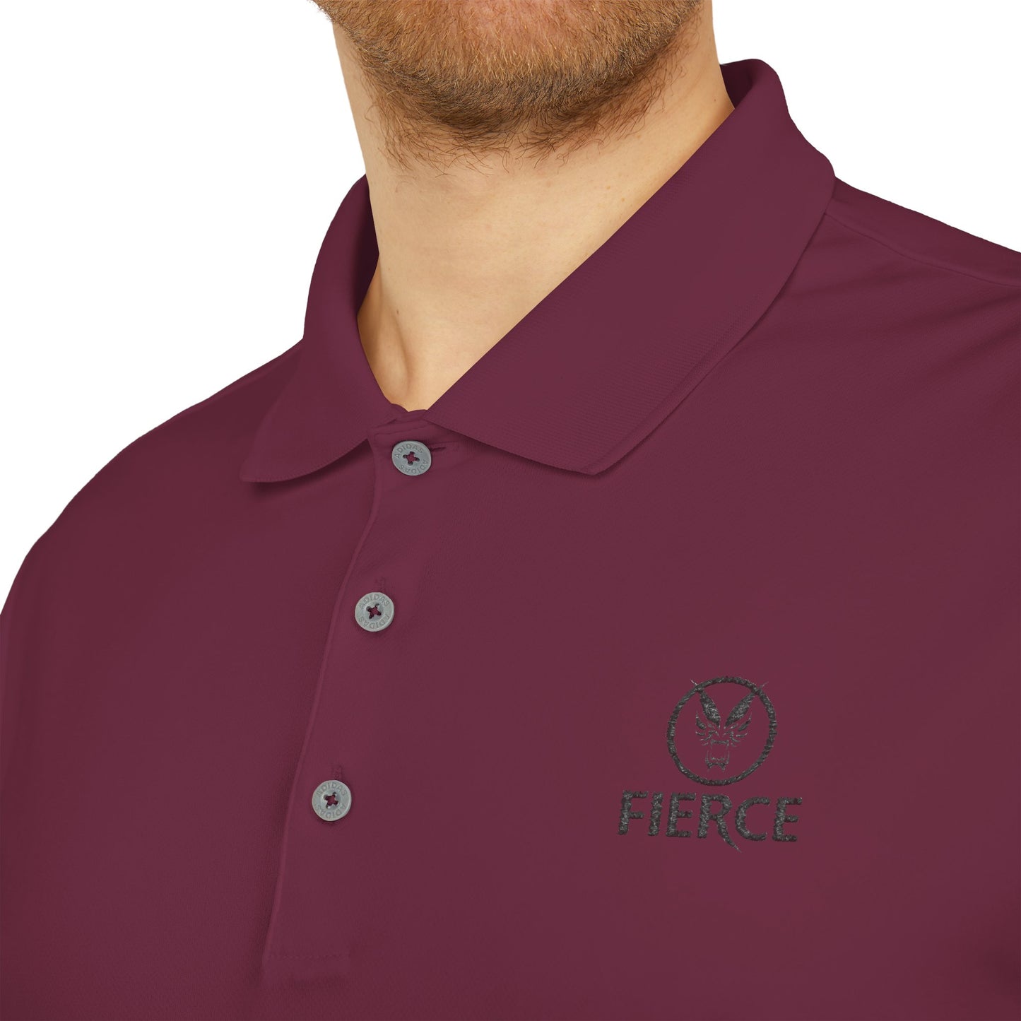 Men’s adidas Performance Polo - Fierce Custom Design