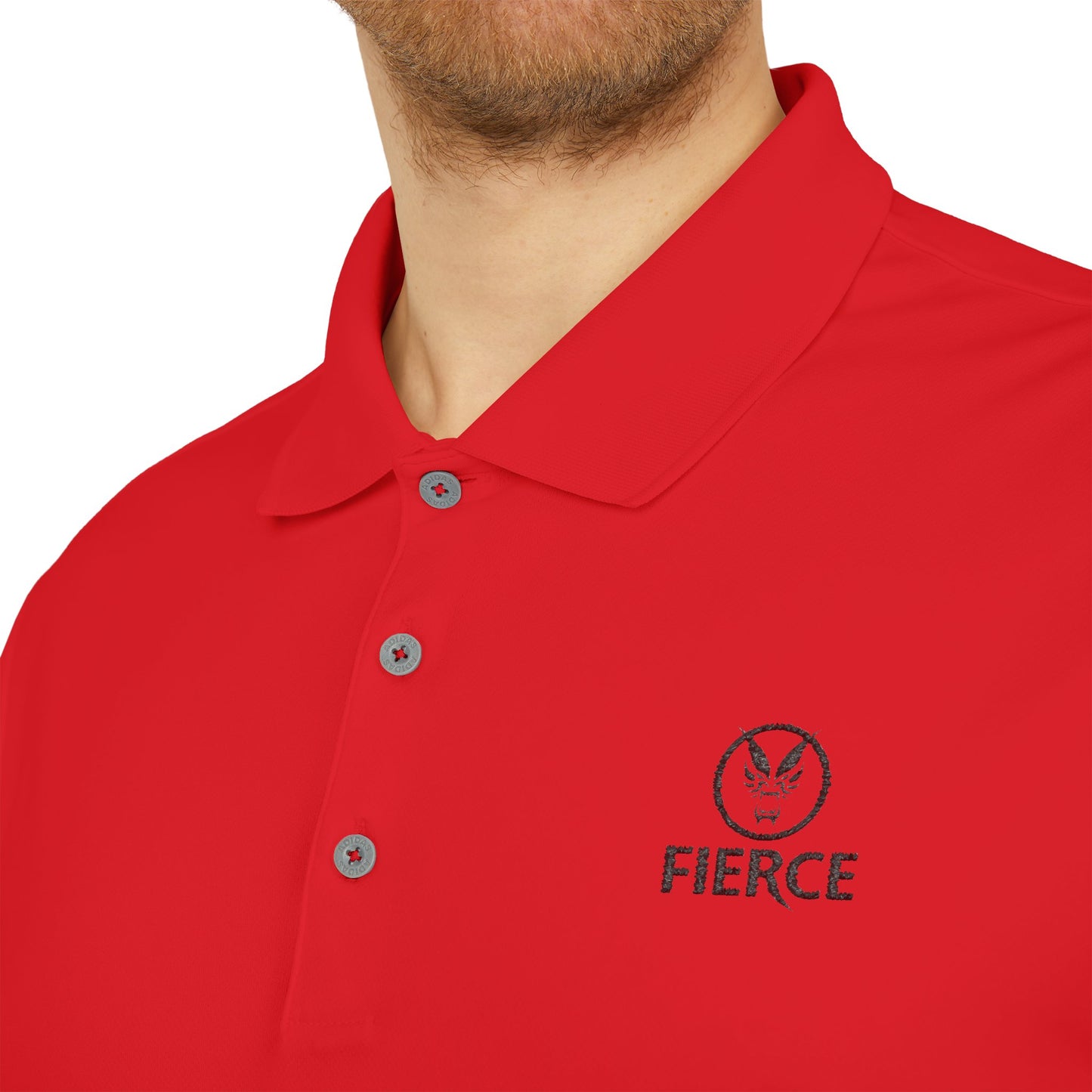 Men’s adidas Performance Polo - Fierce Custom Design