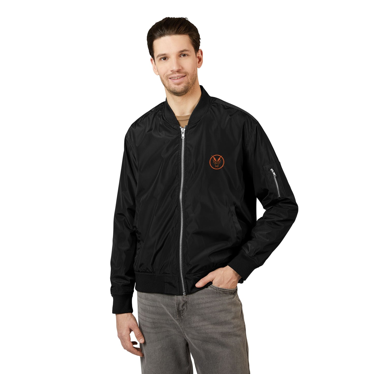 Recycled Bomber Jacket for Men by Fierce – Sustainable Streetwear