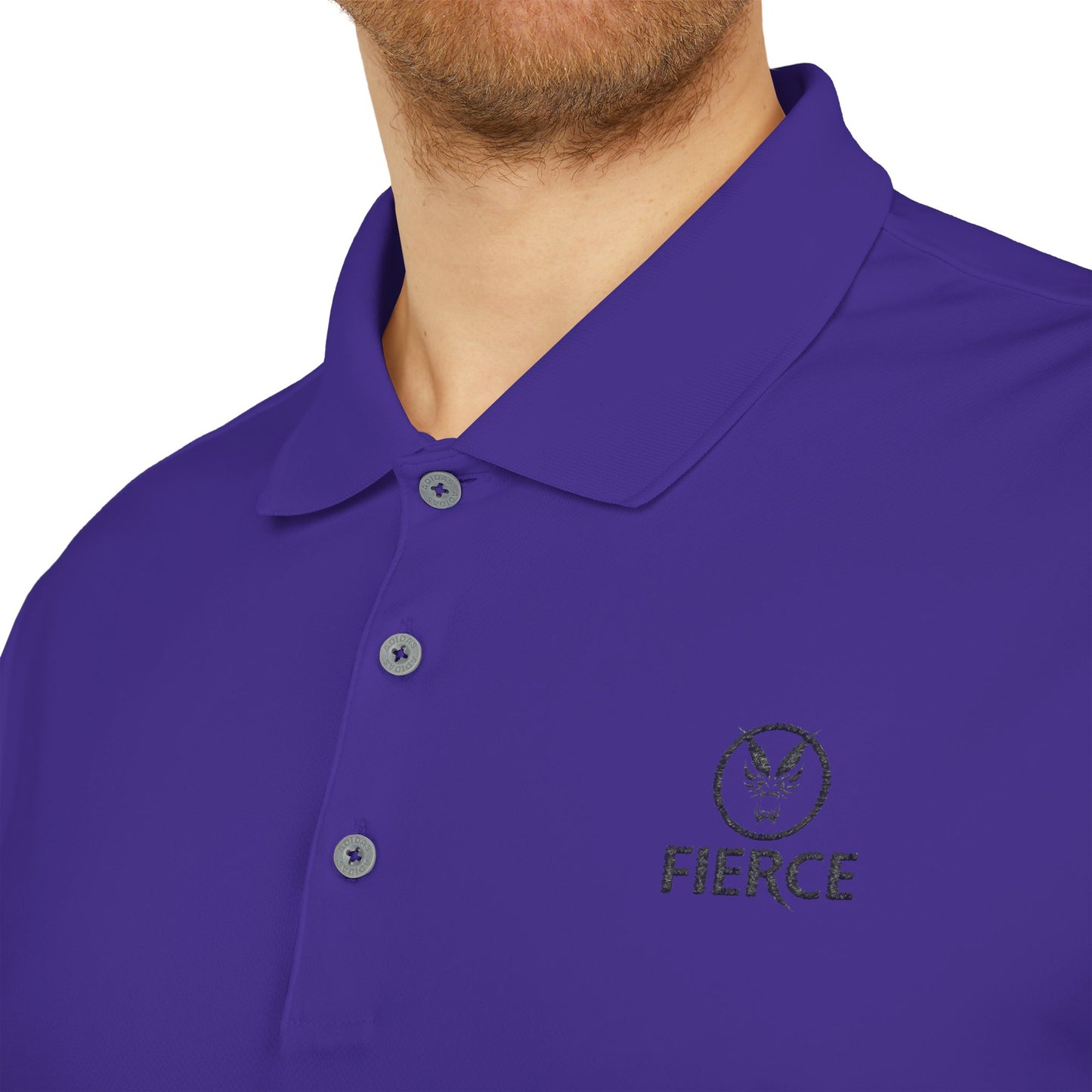 Men’s adidas Performance Polo - Fierce Custom Design