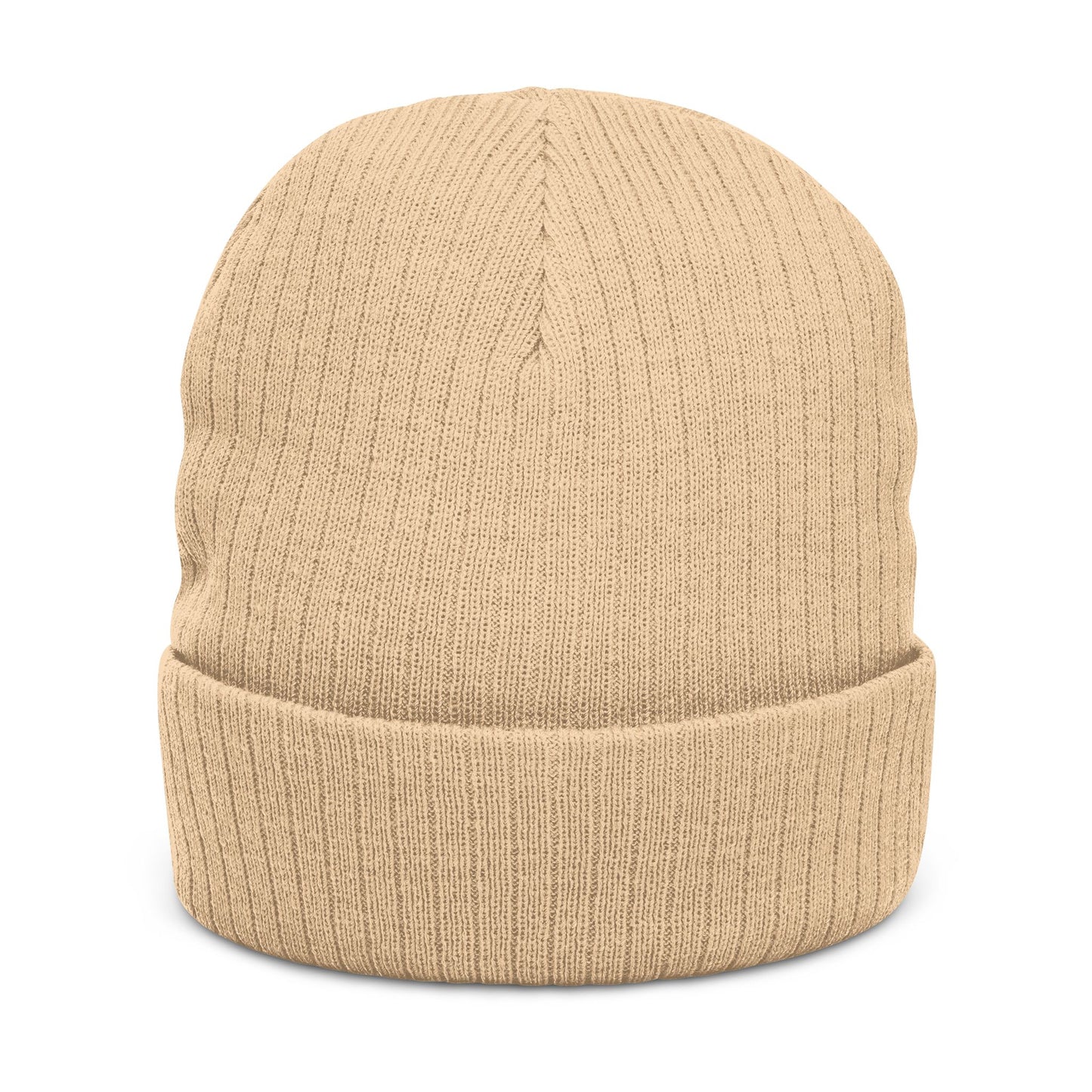 Fierce Embroidered Ribbed Unisex Beanie