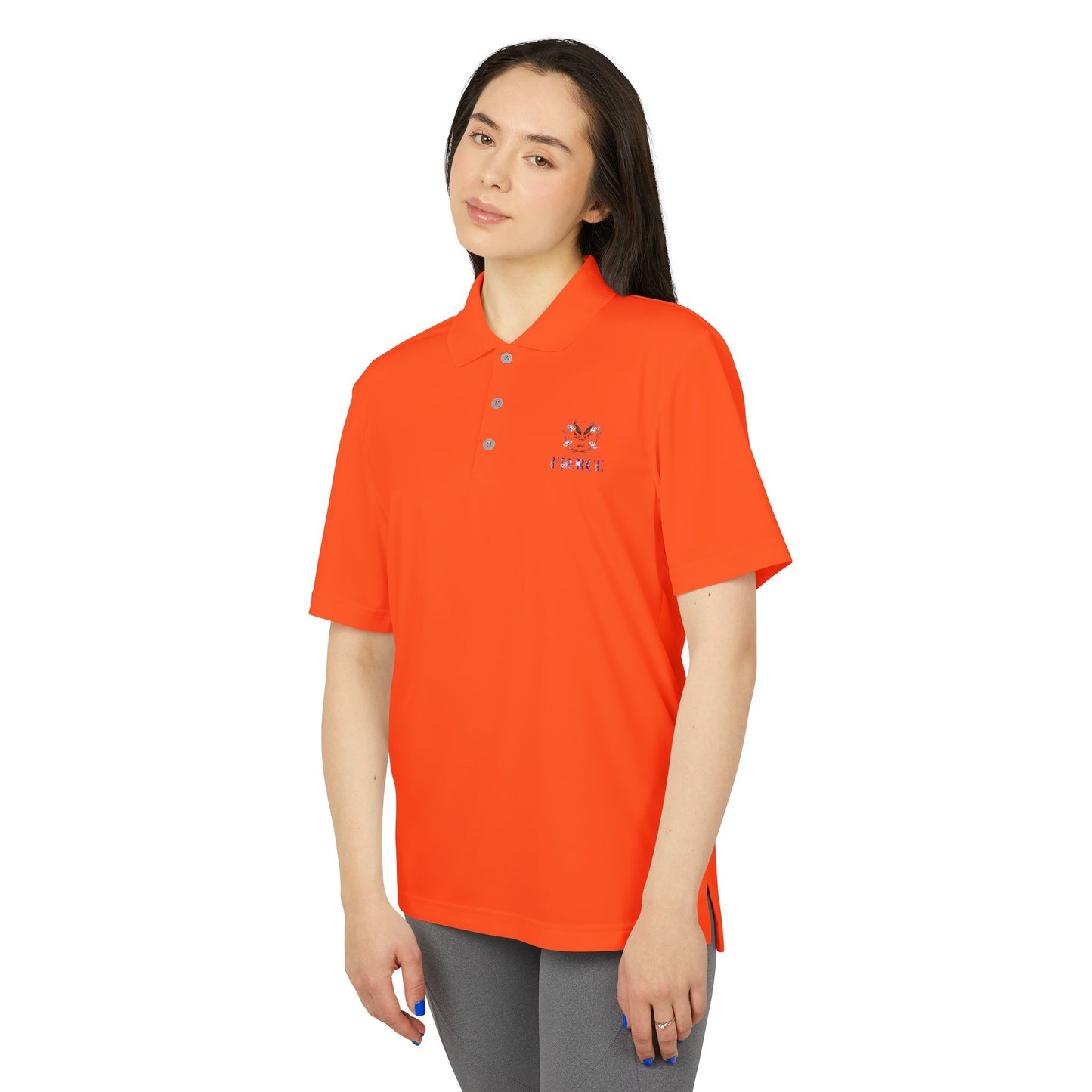 Women’s adidas Performance Polo - Fierce Custom Design