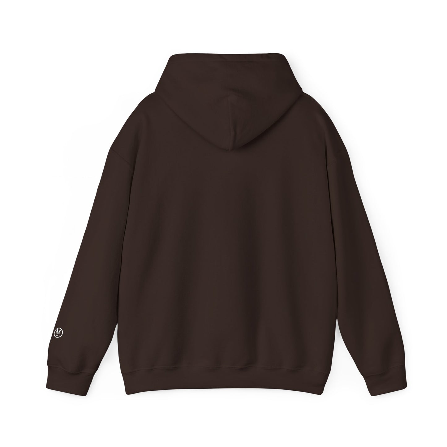 Fierce Heavy Blend™ Hoodie for Men – White Print Edition