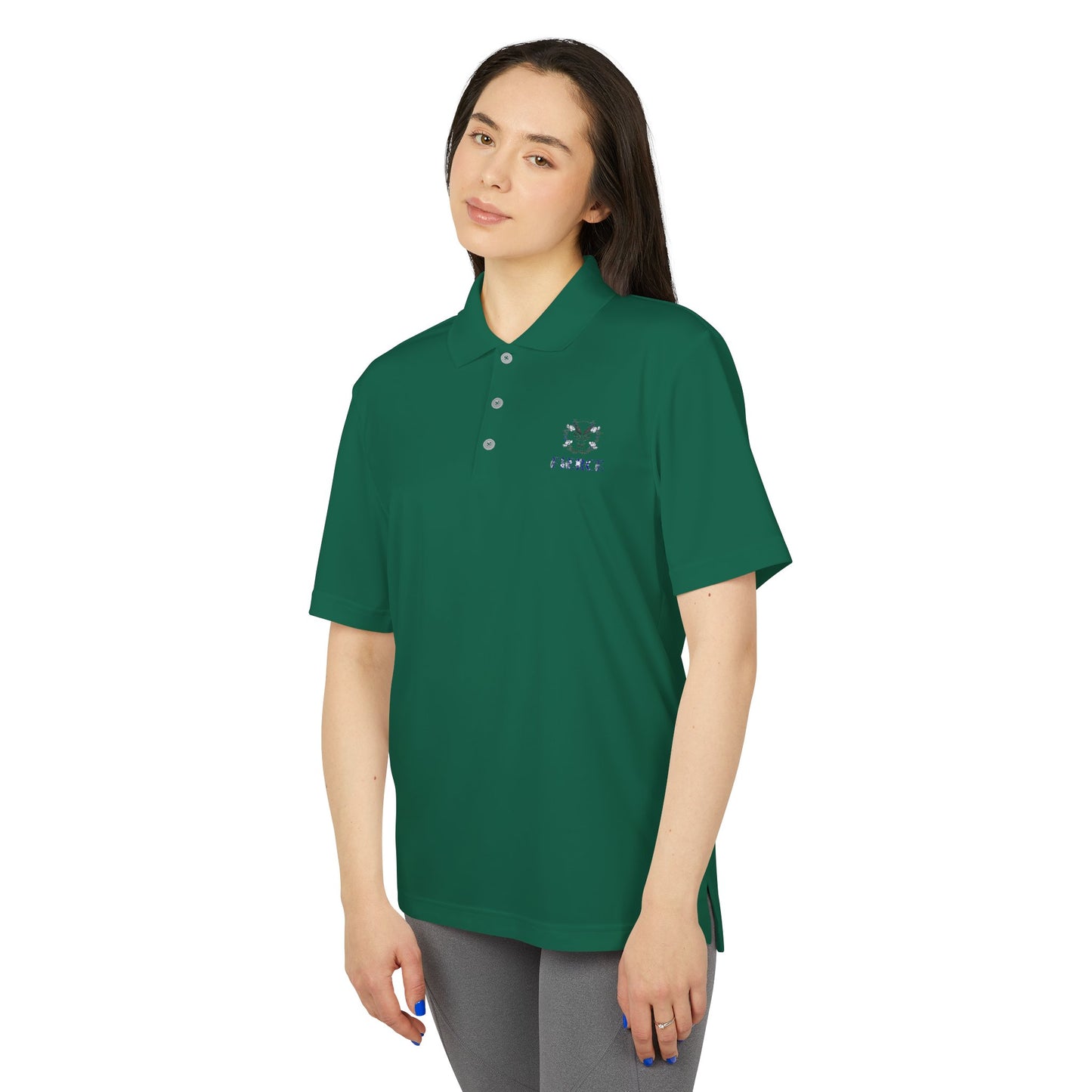 Women’s adidas Performance Polo - Fierce Custom Design
