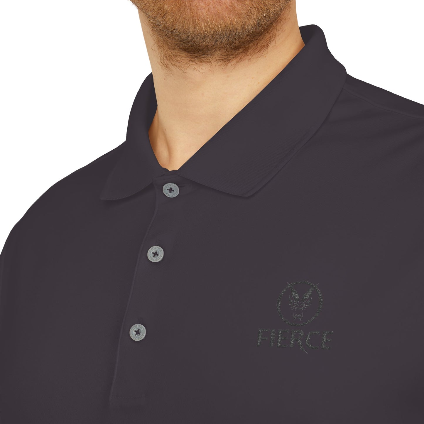 Men’s adidas Performance Polo - Fierce Custom Design