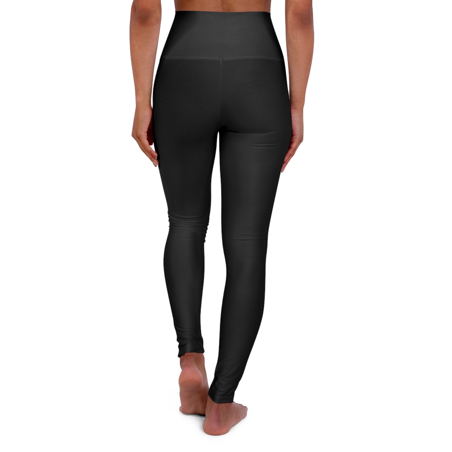 High Waisted Leggings in Black | Fierce Activewear