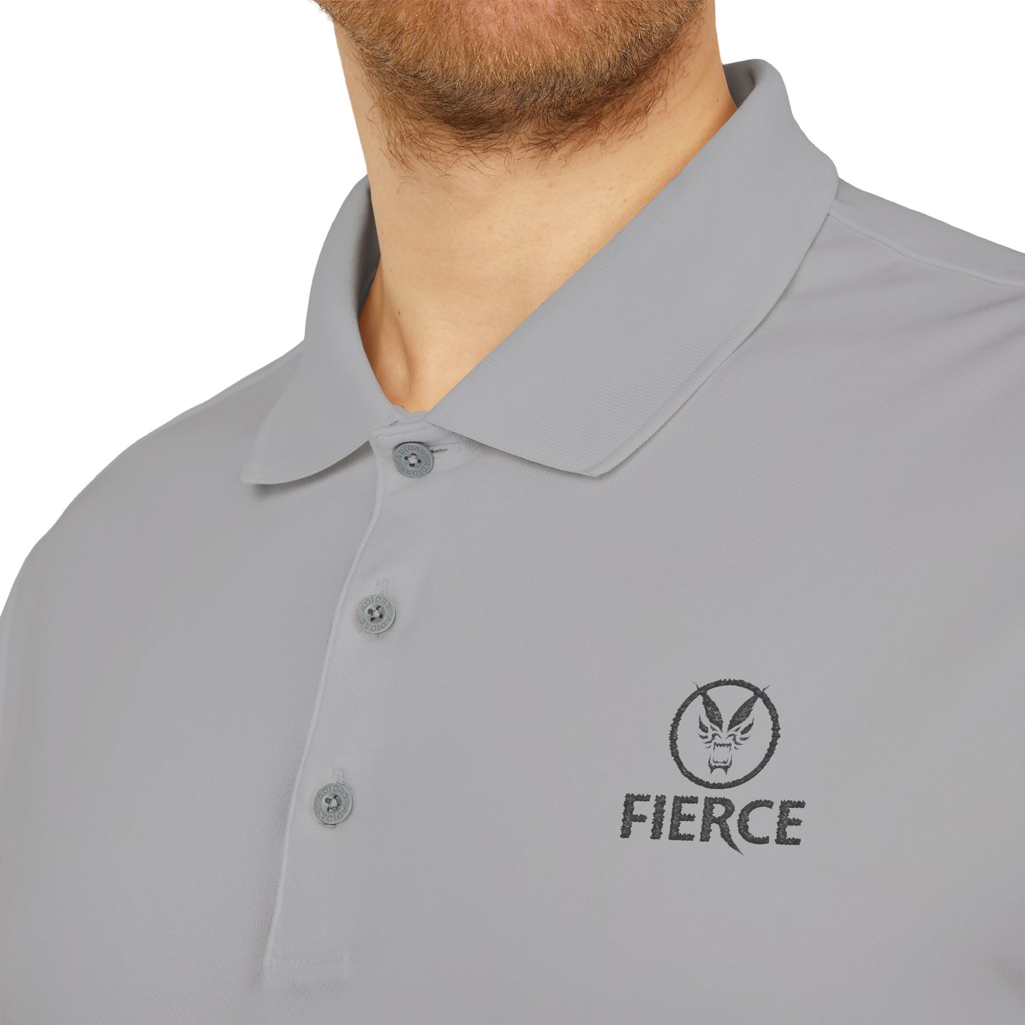 Men’s adidas Performance Polo - Fierce Custom Design