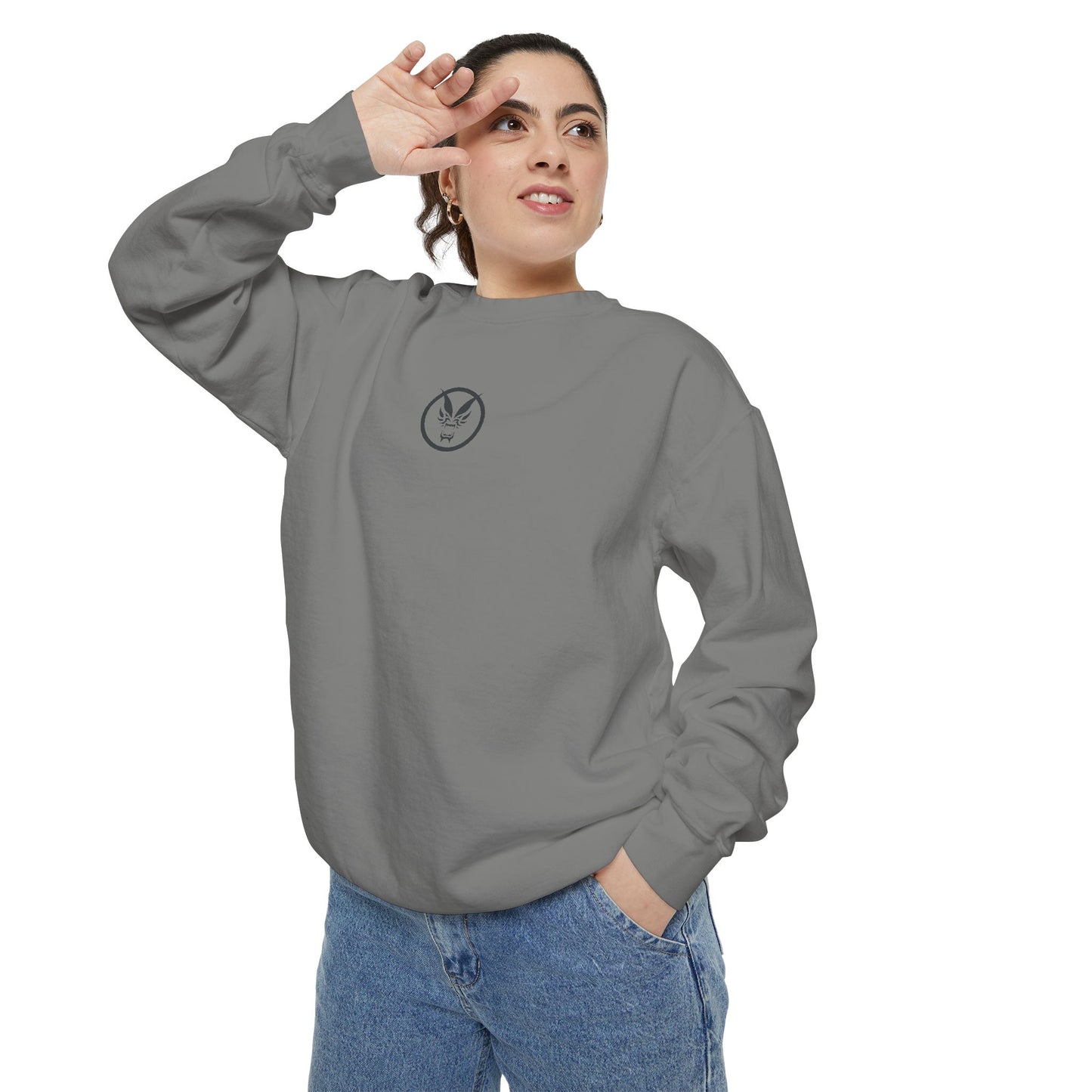 Fierce Classic Sweatshirt for Women – Black Print