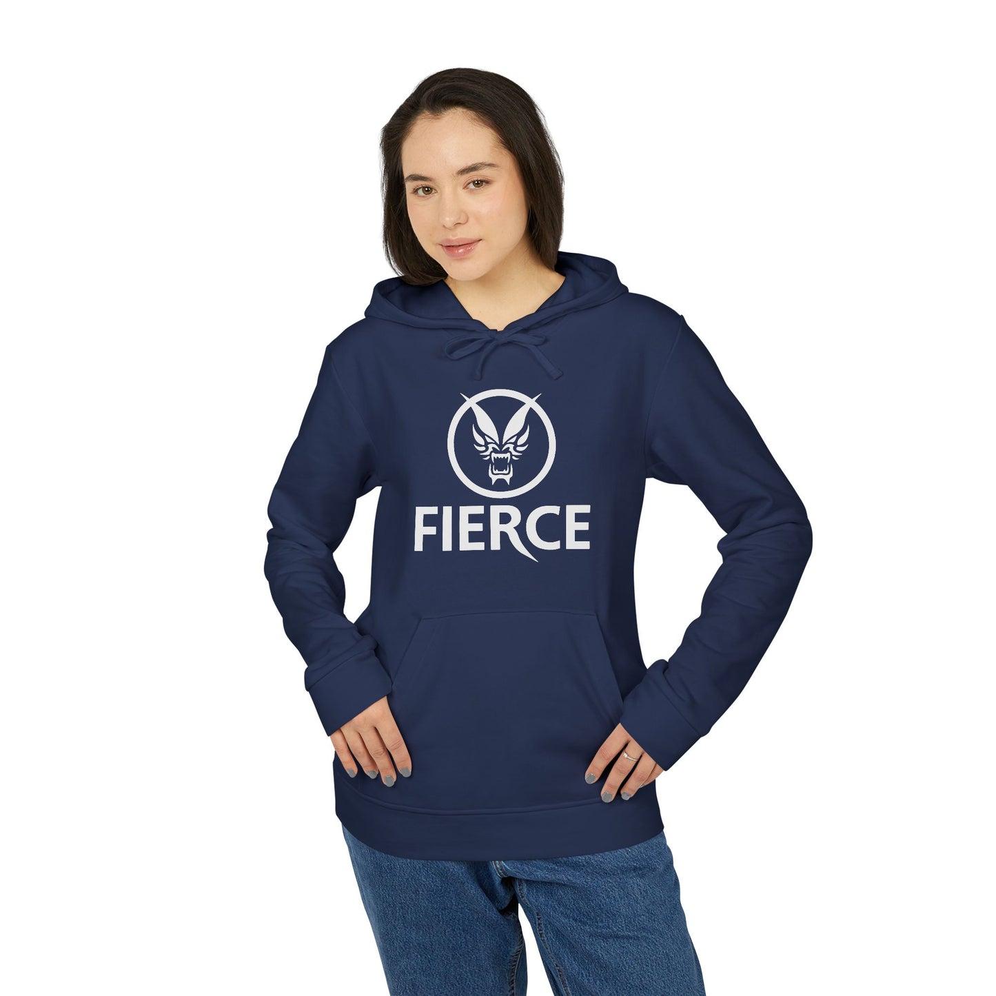 Adidas Unisex Fleece Hoodie – Custom Design by Fierce