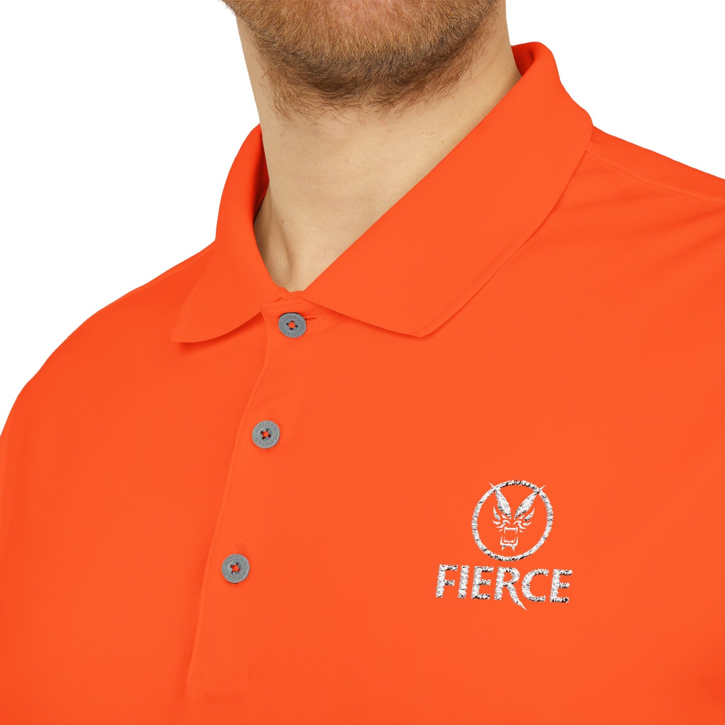 Men’s adidas Performance Polo - Fierce Custom Design