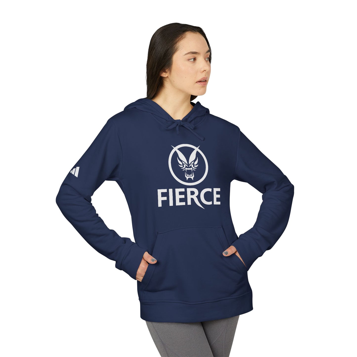 Adidas Unisex Fleece Hoodie – Custom Design by Fierce
