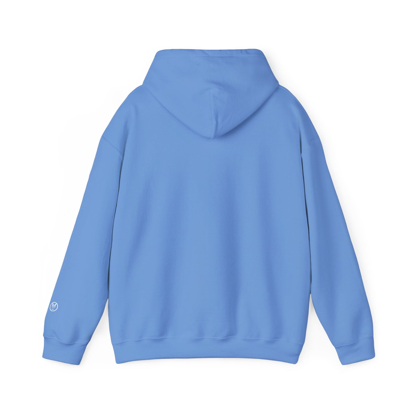 Fierce Heavy Blend™ Hoodie for Men – White Print Edition