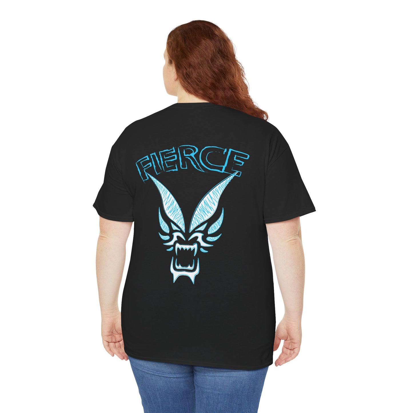 Fierce Water Dragon Graphic T-shirt for Women - Own Your Element Edition