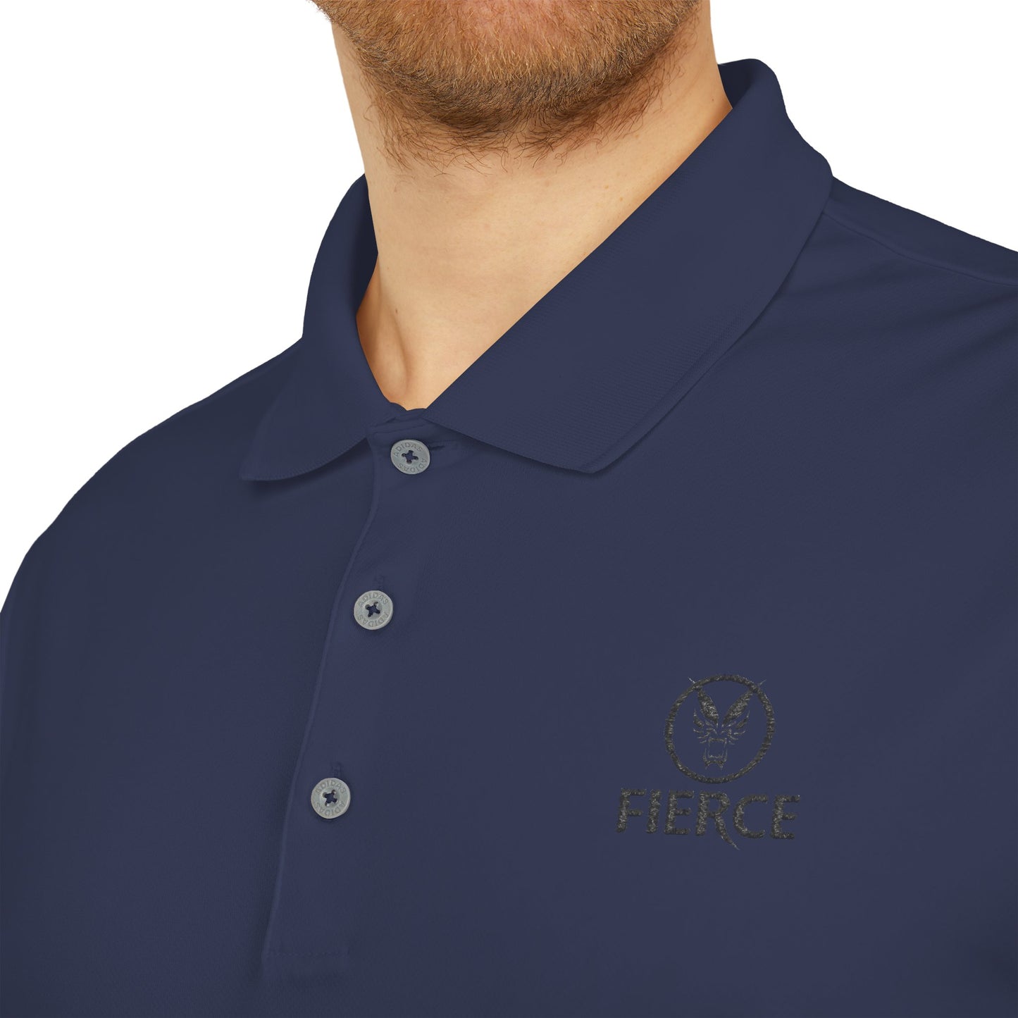 Men’s adidas Performance Polo - Fierce Custom Design