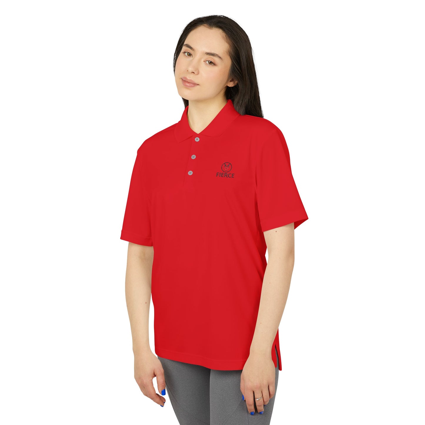 Women’s adidas Performance Polo - Fierce Custom Design