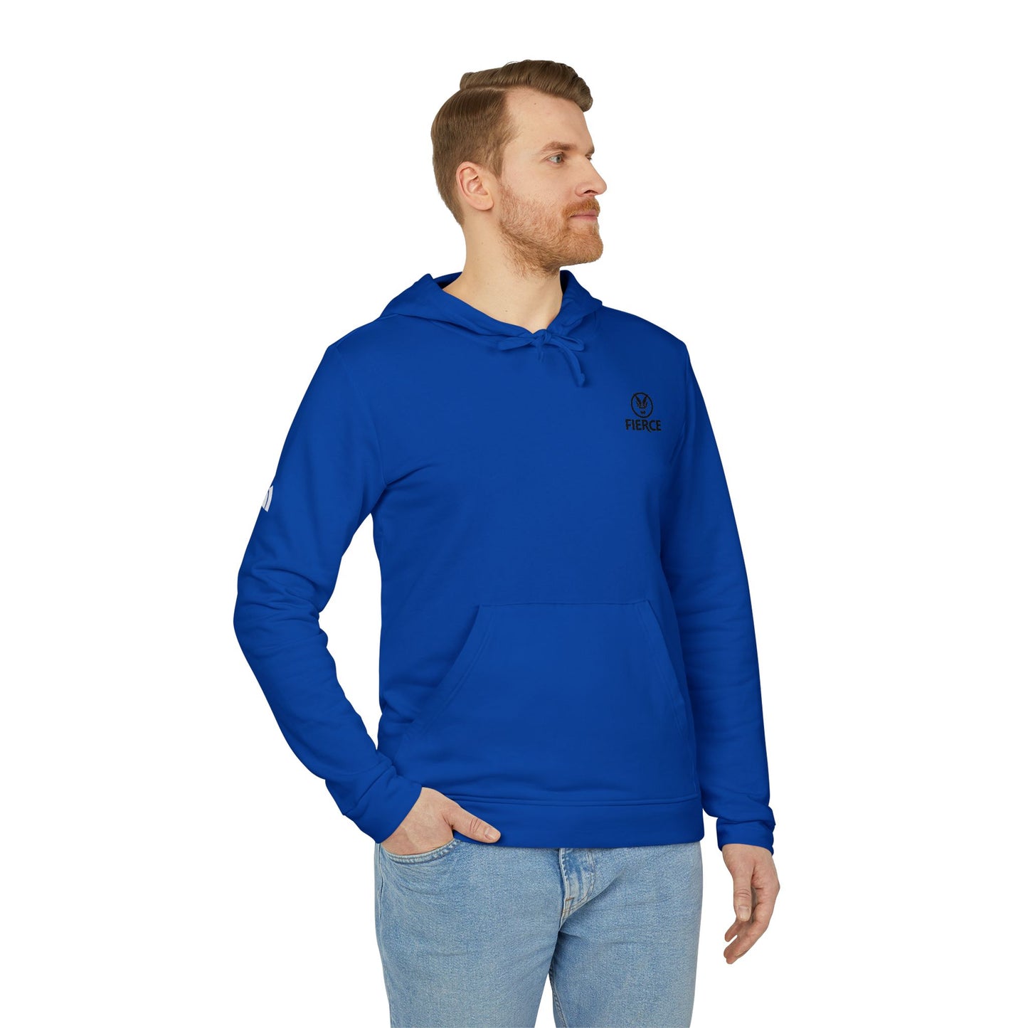 Adidas Unisex Fleece Hoodie – Custom Design by Fierce