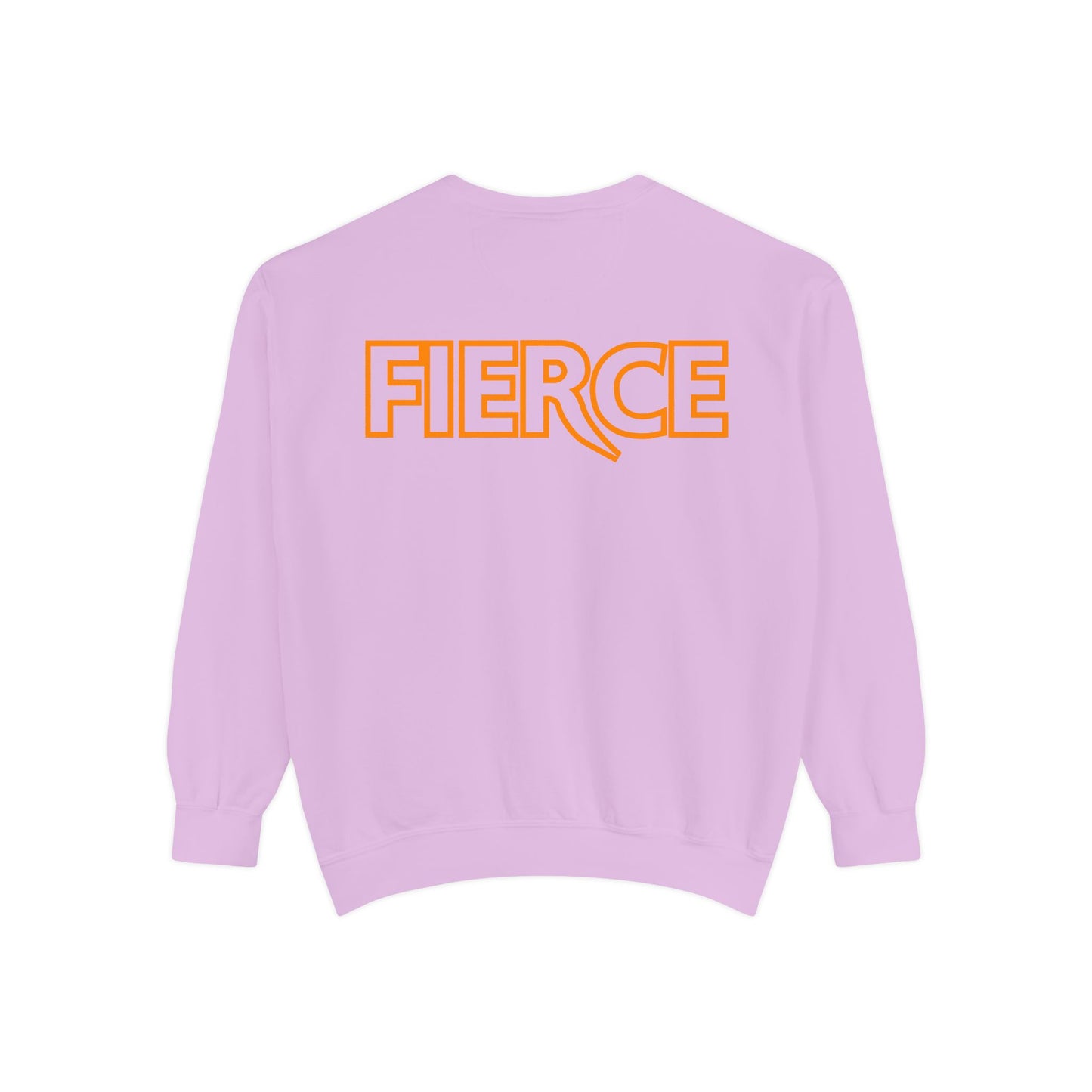 Fierce Classic Sweatshirt for Men- Orange Print