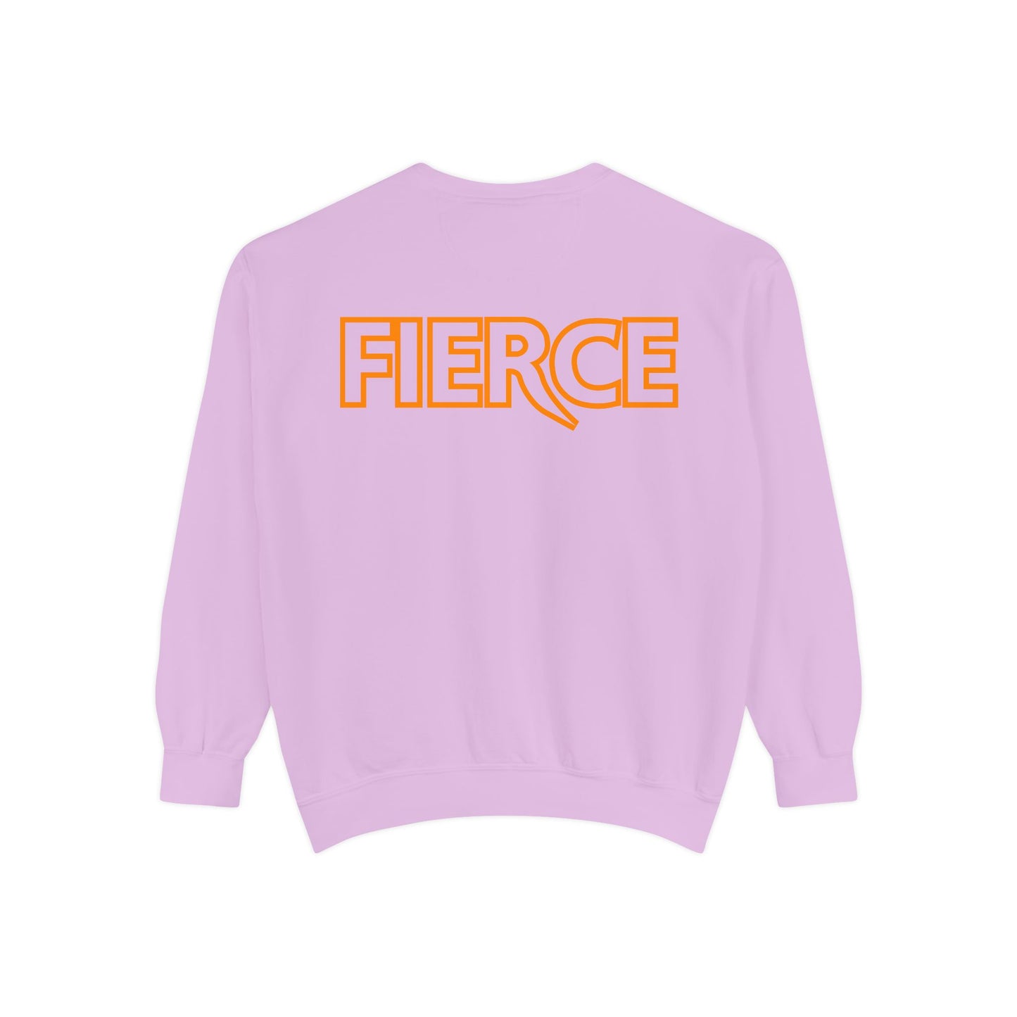 Fierce Classic Sweatshirt for Women- Orange Print