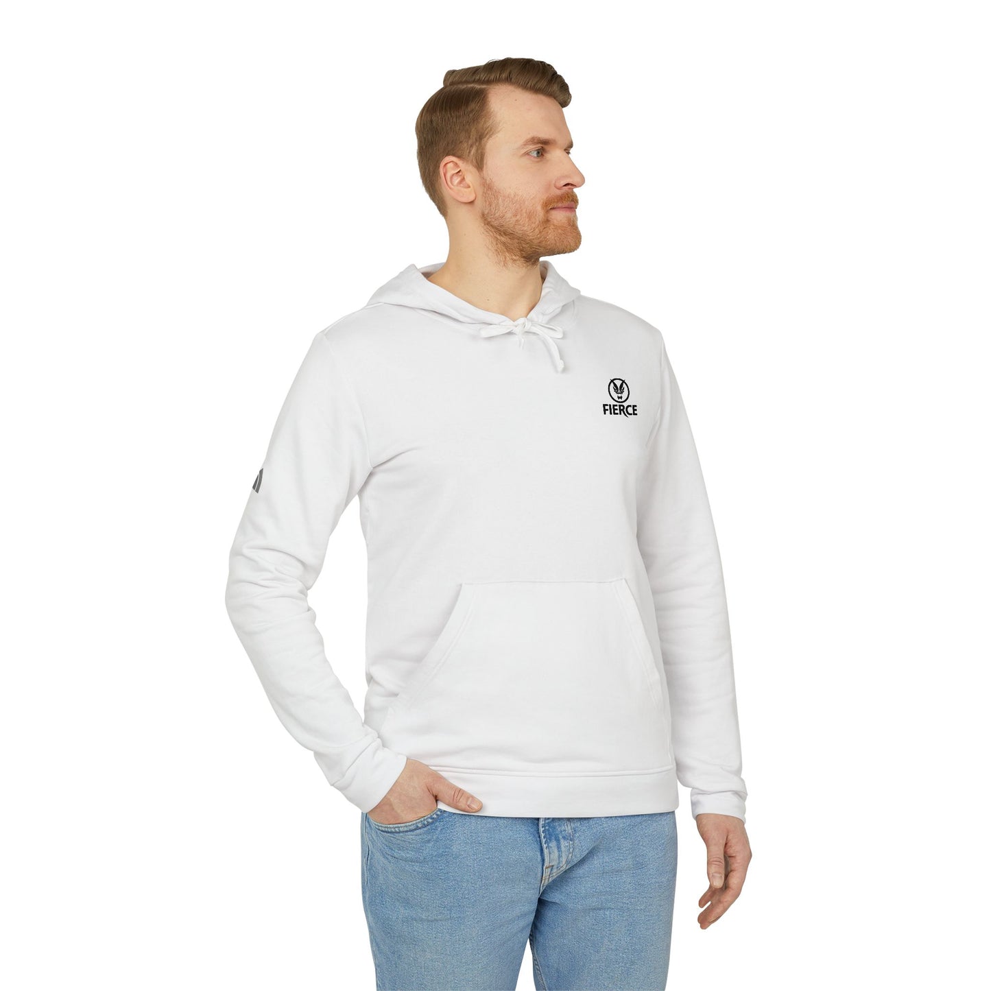 Adidas Unisex Fleece Hoodie – Custom Design by Fierce