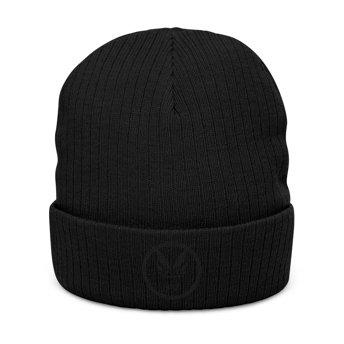 Fierce Embroidered Ribbed Unisex Beanie