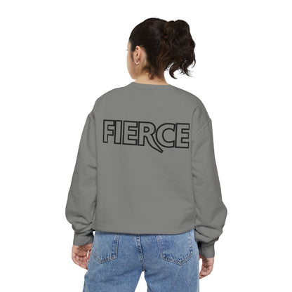 Fierce Classic Sweatshirt for Women – Black Print
