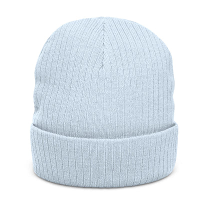 Fierce Embroidered Ribbed Unisex Beanie