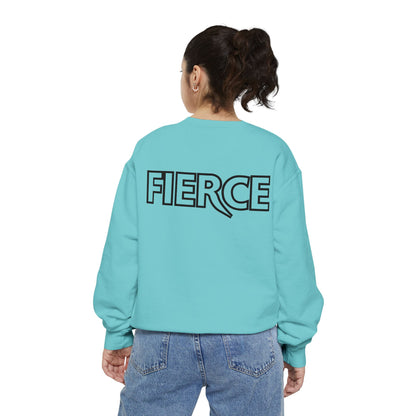 Fierce Classic Sweatshirt for Women – Black Print