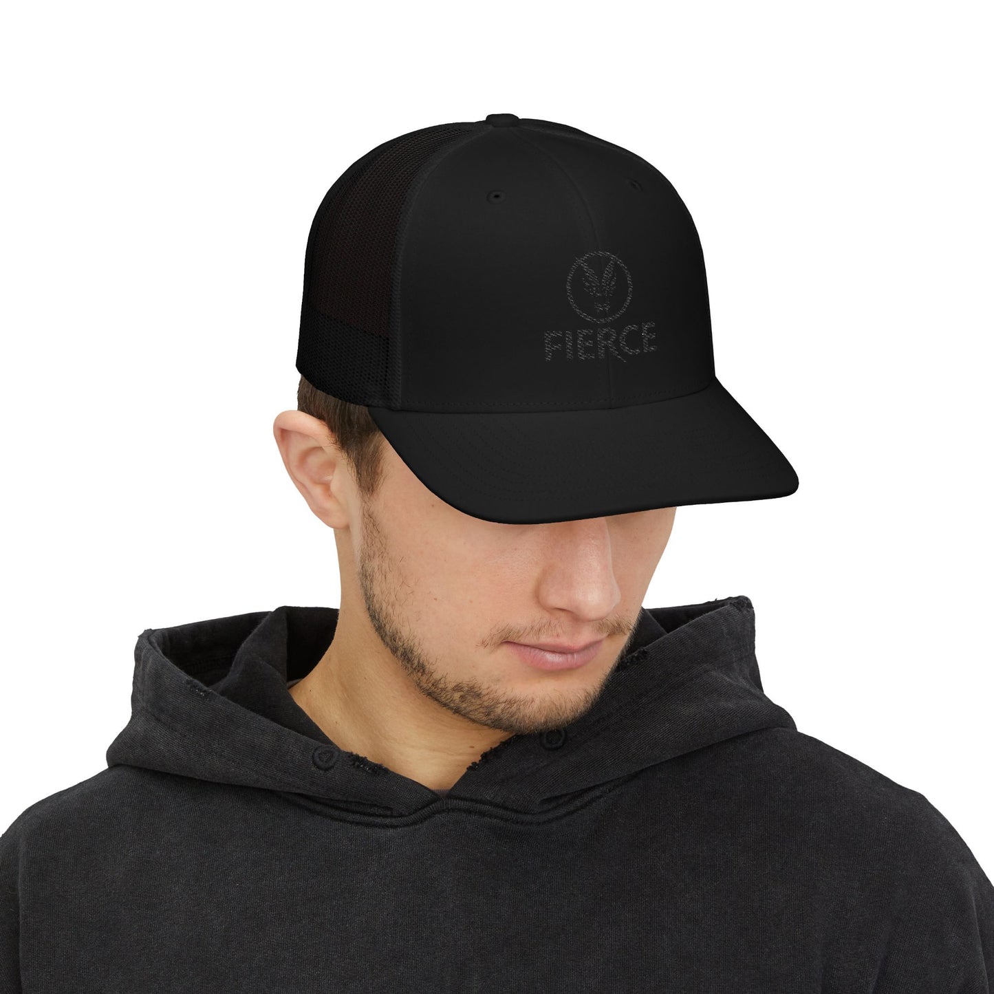 Fierce Snapback Trucker Cap – Embroidered Style