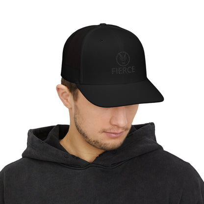 Fierce Snapback Trucker Cap – Embroidered Style
