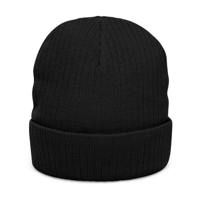 Fierce Embroidered Ribbed Unisex Beanie