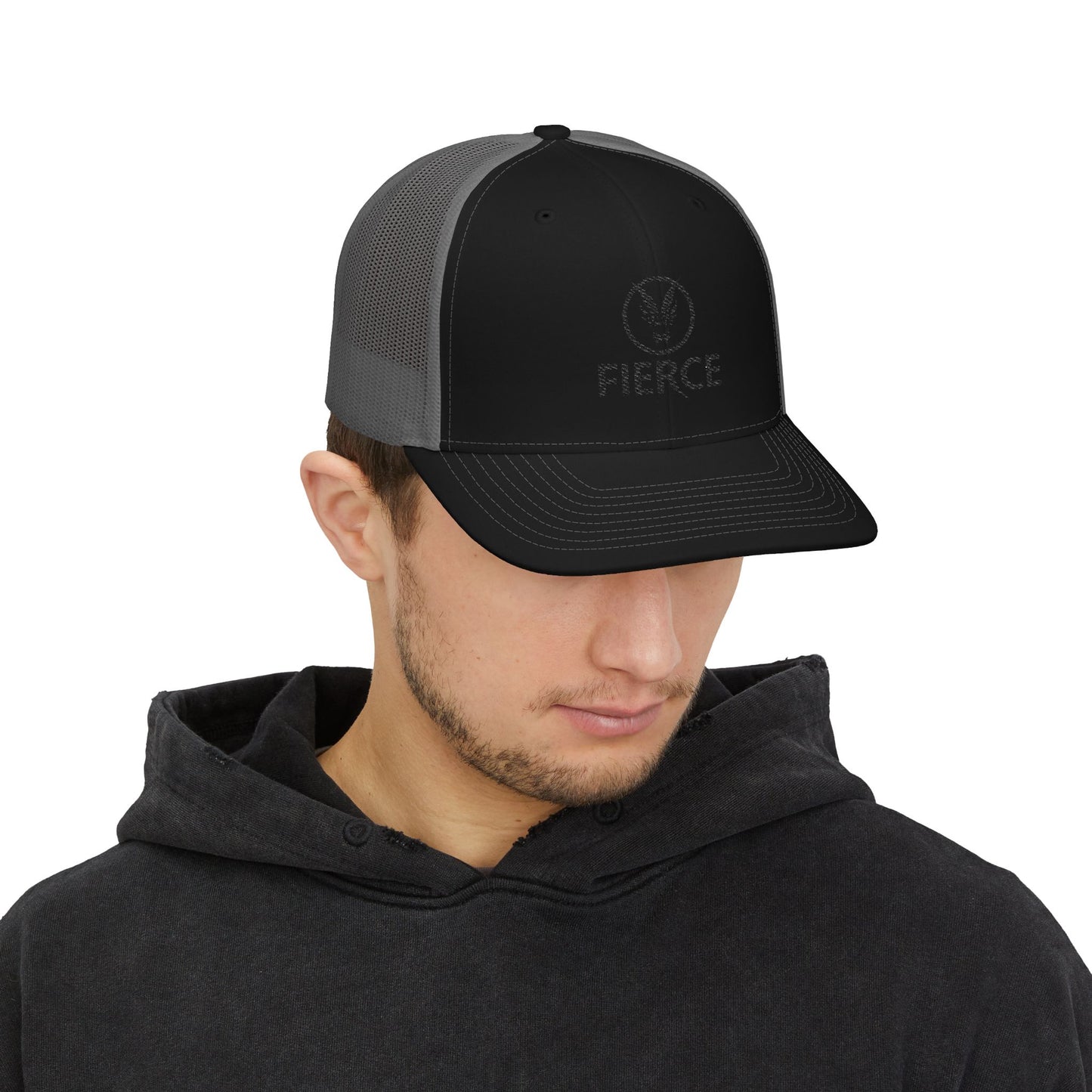 Fierce Snapback Trucker Cap – Embroidered Style