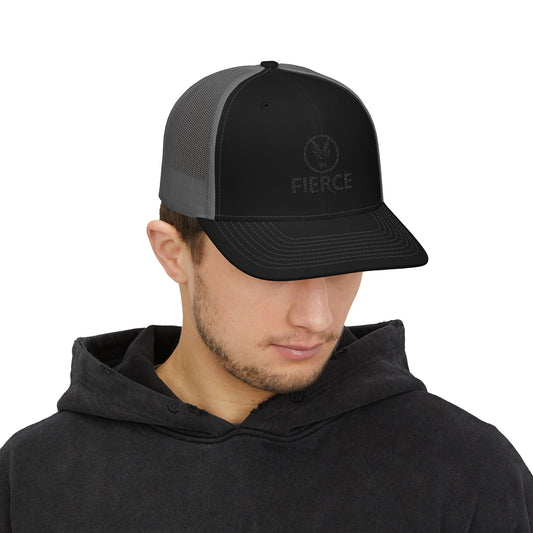 Fierce Snapback Trucker Cap – Embroidered Style