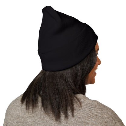 Fierce Embroidered Beanie – Classic Cuffed Style
