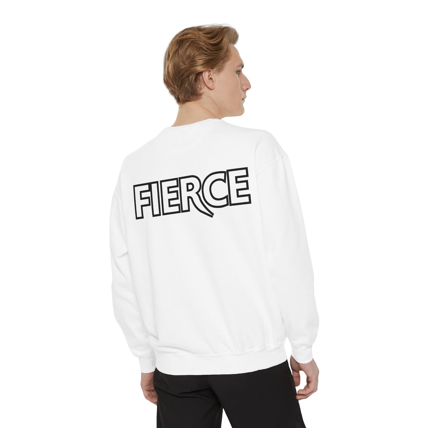 Fierce Classic Sweatshirt for Men – Black Print