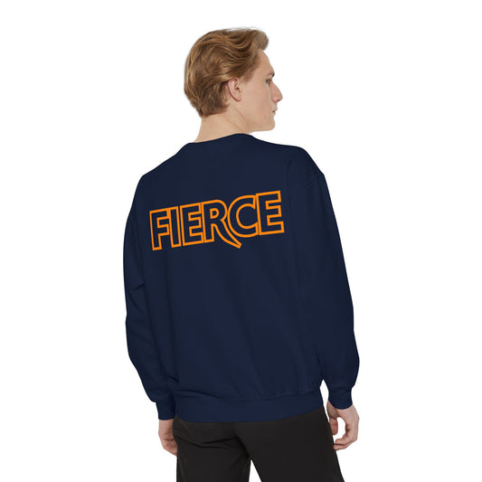 Fierce Classic Sweatshirt for Men- Orange Print