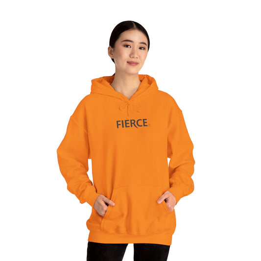 Fierce Heavy Blend™ Hoodie for Women – Black Print Edition