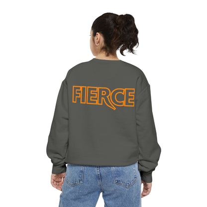 Fierce Classic Sweatshirt for Women- Orange Print