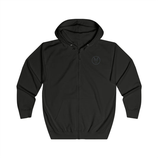 Unisex Full Zip Hoodie by Fierce – Classic Fit, All-Season Wear