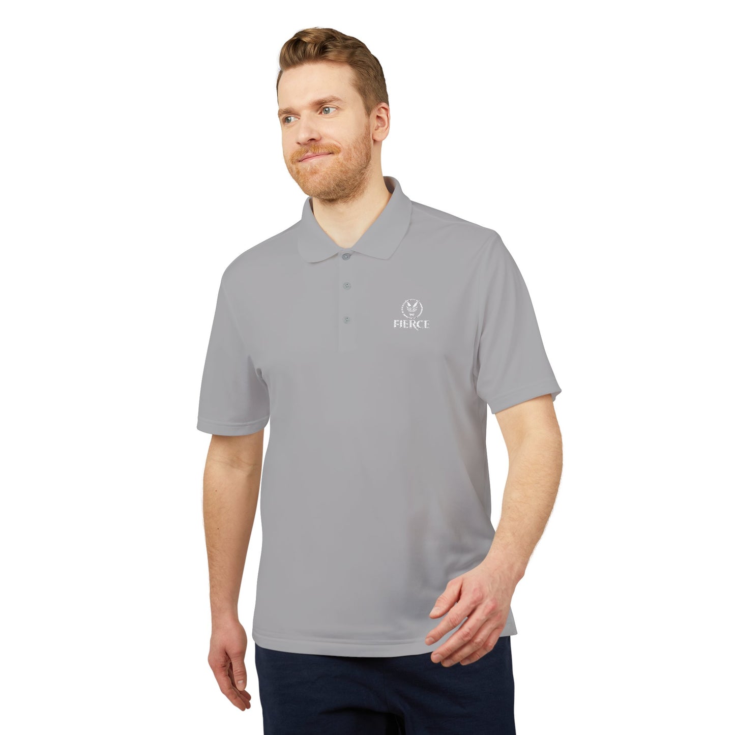 Men’s adidas Performance Polo - Fierce Custom Design