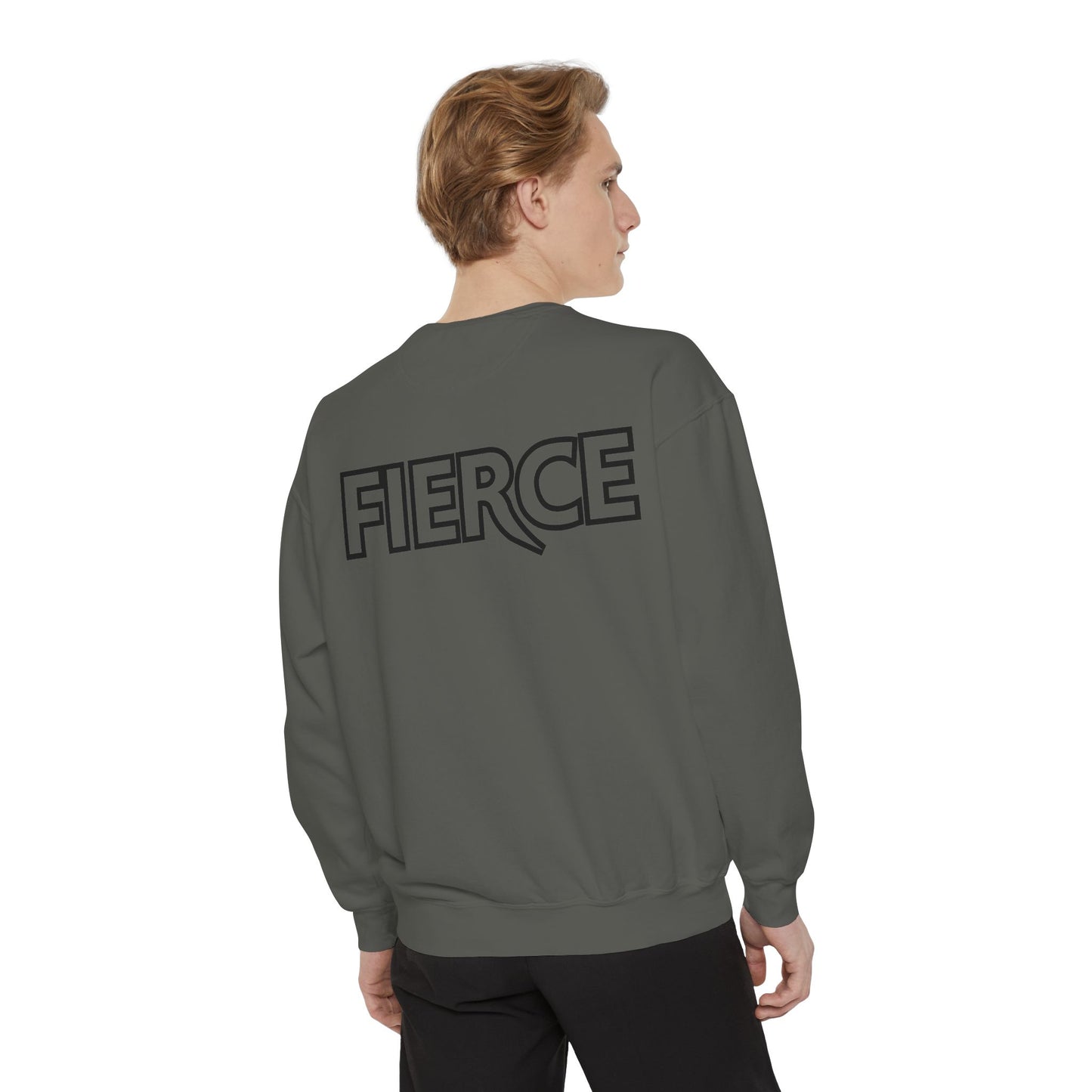 Fierce Classic Sweatshirt for Men – Black Print