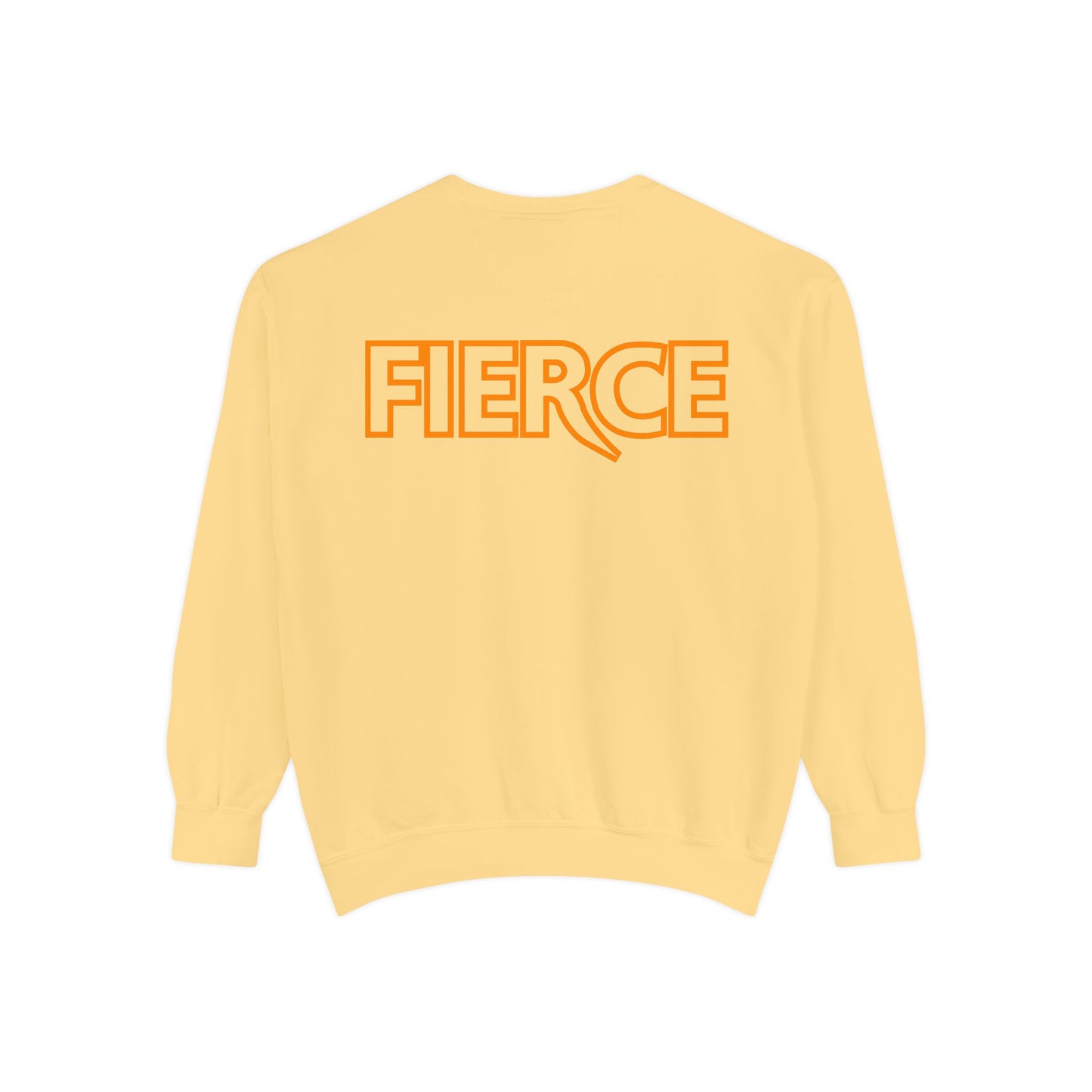 Fierce Classic Sweatshirt for Women- Orange Print