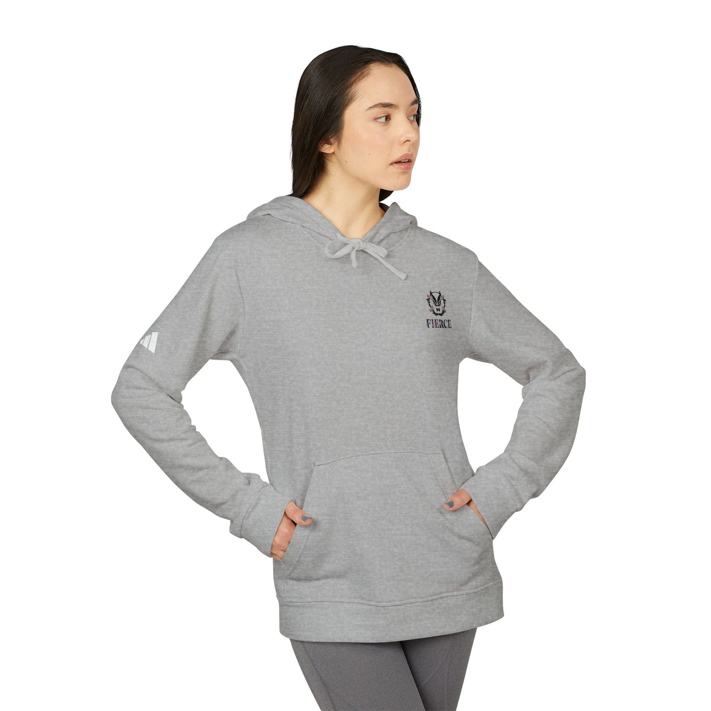 Adidas Women’s Fleece Hoodie – Fierce Custom Print