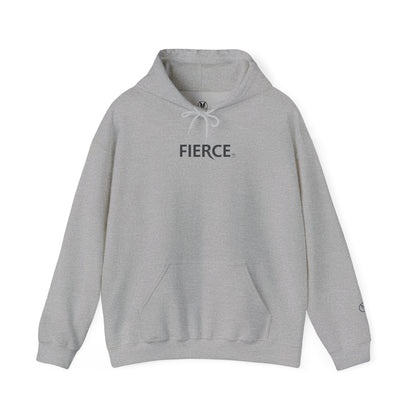 Fierce Heavy Blend™ Hoodie for Women – Black Print Edition