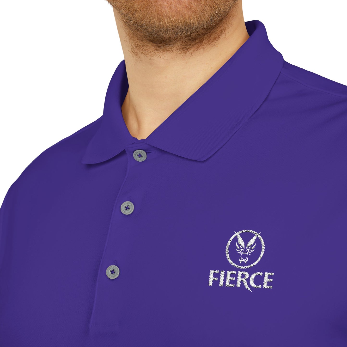 Men’s adidas Performance Polo - Fierce Custom Design
