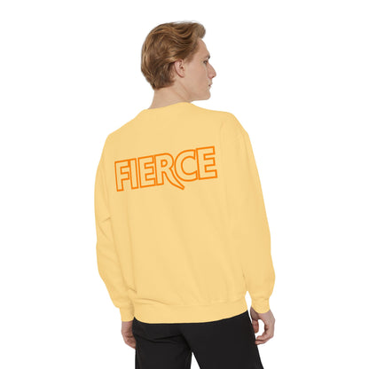 Fierce Classic Sweatshirt for Men- Orange Print